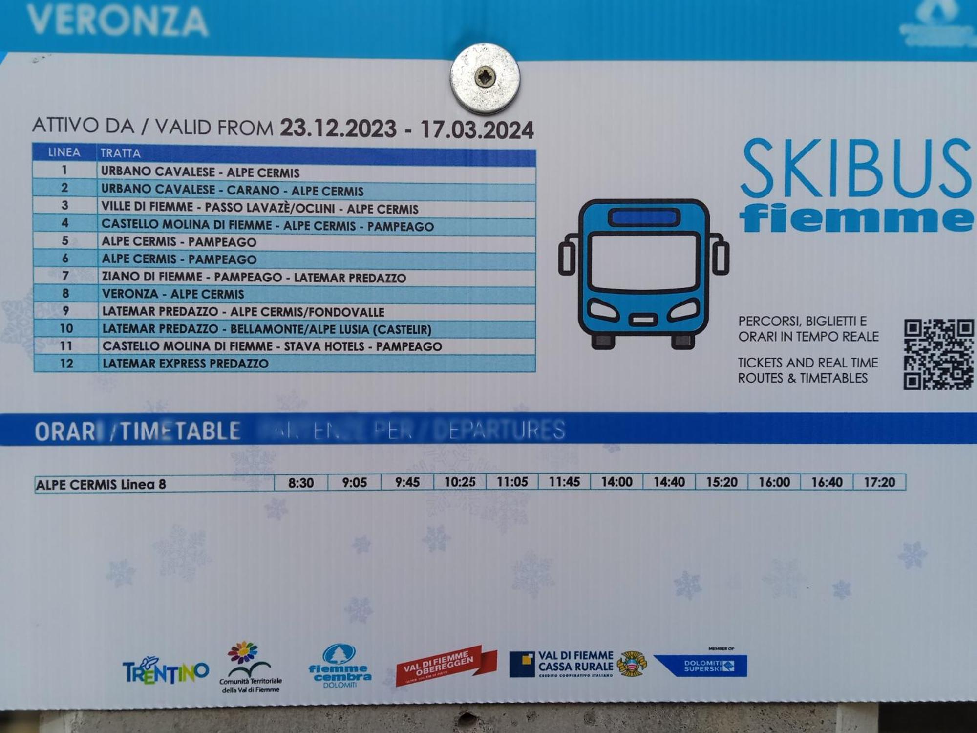 Appartamento Tiziana Val Di Fiemme 卡拉诺 外观 照片
